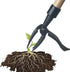 Stand Up Weeder Manual Weed ,Remover Weed Puller Tool with Foot Plate for Removing Weeds -Black Aluminum Lever Head Weed Puller, Garden Weeder Roo...