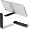 Giantree Ultra Thin Cell Phone Holder, Adjustable Mini Alloy Phone Kickstand Portable Phone Stand Foldable Phone Stand for Mobile Phone Tablet (Bl...