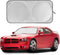 Vepagoo Car Windshield Sun Shade Window Cover Shade Interior Sun Protection Curtain 59inX29in, UV Rays and Sun Heat Protector, Keep The Car Interi...