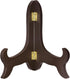uxcell 7" Easel Plate Holder, Wooden Folding Display Stand Brown for Decorative Picture Frame...