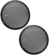 Unifizz 2pcs 8'' Plastic Audio Speaker Cover Mesh Subwoofer Grill Horn Guard Decorative Circle Grille Protector Black for Auto Car...
