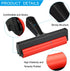 PATIKIL 6 Inch Rubber Roller Brayer, Anti Skid Hard Rubber Roller Tools for Wallpaper Art Craft Printing Printmaking Ink Stamping Tape Constructio...