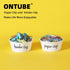 ONTUBE Ceramic Paper Clip Holder and Binder Clip Holder Set (White)...