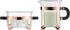 Bodum Chambord Classic Sugar and Creamer Set, 2pcs, Glass, Copper...