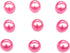 9 Victorian Rose Pink Pearl Dome Shape 3/8''- 10mm"- Blouse,Shirt Buttons Buttons...