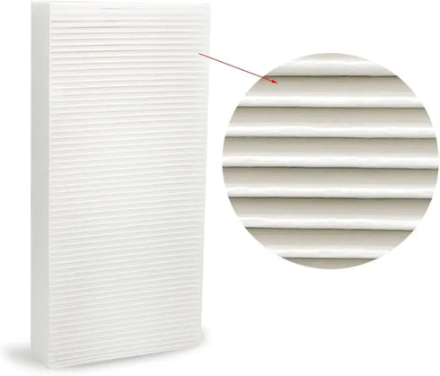 Nispira U Filter HRF201B Replacement 2-in-1 HEPA Activated Carbon For Honeywell Febreze Air Purifier FRF102B FRF101B | FHT190 FHT180 FHT170 HHT270...