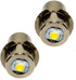 HQRP 2-Pack 3W 6-24V P13.5s Conversion Upgrade Bulbs Compatible with DeWalt DW908 DW919 DW906 DW918 DW904 DW902 DW904 DW9043 DW9083 DW9063 DW9023,...