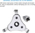 Universal Adjustable Oil Filter Wrench From 2-1/2 inch to 4.5 inch Oil Filter Wrench Tool Set With 3 Jaw...