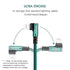 iPhone Charger, Right Angle Cable Lightning Cord 3PACK 1FT 3FT 6FT Nylon Braided USB Charging Wire High Speed Transfer Compatible with iPhone 14/1...