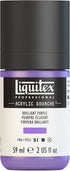 Liquitex Professional Acrylic Gouache, 2-oz (59ml) Bottle, Brilliant Purple...