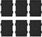 Activated Charcoal Microwave Air Filters W11282981 Compatible with Whirlpool and KitchenAid Microwave Range W11223147 (6PCS)...