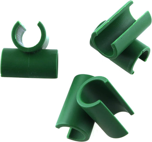 30pcs 8mm Connector Fixing Clip Garden Trellis Plant Connector Flower Rattan Plastic Buckle Clip Used in Gardens, Orchards...