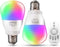chiphy Color Changing Light Bulb with Remote, 7 Color Changing Led Light Bulb, 9W (60W Equivalent), A19 Base, 2500K-6500K, Adjustable Color Temper...