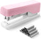 M&G Stapler Desktop Stapler, Small Cute Stapler with 1000 Staples, 20 Sheet Capacity, Portable Basic Staplers for Office School Home (Pink)...