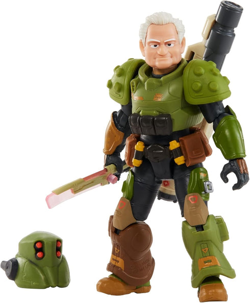 Mattel Disney Pixar Lightyear Alpha Class Collector Action Figure, Zap Patrol Darby Steel with Accessories 7-Inch Scale, 24 Articulated Joints, 6 ...