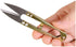 2PCS Metal U-shaped Grip Sewing Scissors Yarn Thread Tailors Cutter Mini Small Snips Trimming Nipper - Great for Stitch,DIY Supplies (Color Random...