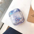 UnnFiko Bling Quicksand Case Compatible with AirPods 3, Cute Sparkle Liquid Protective Case, Funny Creative Hard Clear Airpods Cover with Keychain...