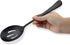 Serving Spoons x 3, Slotted Spoons x 3, AOOSY 8.7 inches Matte Black Utility Advanced Performance Skimmer Perforated, 8 3/4" Stainless Steel Black...