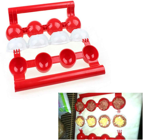 Meat balls Fish Balls Kitchen Homemade Stuffed Meatballs Maker Home Cooking Tools for Fruits, Meatball, Cake, Ice Cream,Melon,...