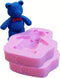2 Pcs 3D Cute Bear Silicone Fondant Mould Cake Mold Cookie Decor Cake Decoration Jewelry, Polymer Clay, Crafting Projects Chocolate Baking Cookie ...