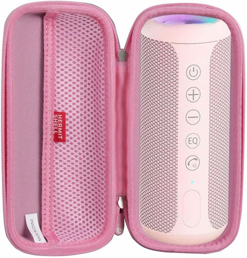 Hermitshell Hard Travel Case for Ortizan Portable Bluetooth Speaker IPX7 Waterproof Wireless Speaker (Pink)...