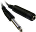 CNE40230 6 Feet, 1/4-Inch Mono Extension Cable, 1/4 Male to 1/4 Female...