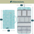 PAVILIA Hanging Toiletry Bag Women Men, Travel Kit Foldable Toiletries Organizer, Roll up Cosmetics Makeup Bag Accessories, Waterproof Essentials ...
