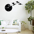The Geeky Days Magic Flying Angry Fantasy Dragon Wall Clock Abstract Gothic Fairytale Dragon Wall Art Quartz Analog Quiet Decorative Wall Watch...