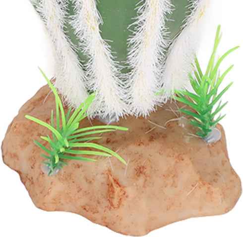 HEEPDD Aquarium Cactus Plant, Artificial Cactus Plant Landscaping Decoration for Fish Tank Reptile Terrarium...