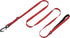 Hyhug Pets 6 Feet Adjustable Long Dog Leash, Soft and Colorfast Webbing Lead for Pup Dogs Professional Training and Daily Use Walking. (Small, Red...