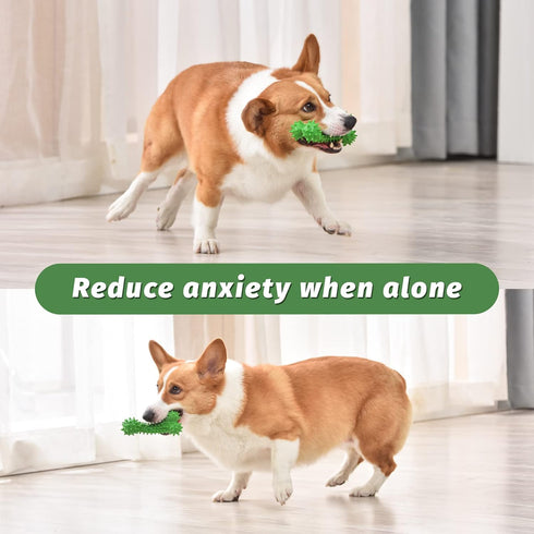 Dog Toys for Aggressive Chewers, Dog Chew Bones for Large Dogs, Chews Bones for Aggressive Chewers, Puppy Teething, and Medium-Sized Breeds (Blue,...