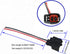 Fuel Injector Pigtail Connector Plug Wire EV6 EV14 Fit for Ford F-150 F-250 Crown Victoria Mustang Pigtail Harness (8 Pcs) Replace 15306318 fuel i...