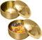 Stainless Steel Rice Bowl with Lid, Set of 2, for Korean Kitchen Restaurant, Double-walled Metal Bowls, Multi-Purpose Insulated Soup Bowls Snacks ...