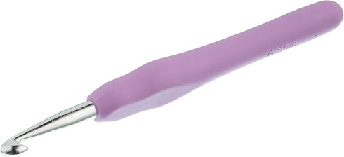 The Quilted Bear Crochet Hooks - Soft Grip Silicone Rubber Handle Crochet Hooks for Knitting & Crochet (6.5mm)......