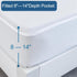 SPRINGSPIRIT Twin Mattress Protector Waterproof, Twin Mattress Pad Cover Fitted up to 14'' Depth Pocket Bed Fitted Sheet...