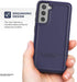ENCASED Rebel Series Designed for Samsung Galaxy S21 Case, Heavy Duty Protective Phone Case (Purple)...