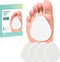 Welnove Metatarsal Foot Pads for Pain Relief - 20 Pieces Ball of Foot Cushion for Women & Men - 1/4" Thick Adhesive Foam Felt Pads, Forefoot and S...