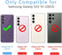 Designed for Samsung Galaxy S23 FE Case,Drop Protection Slim PU Leather Wallet Case with Card Holder Kickstand Shockproof Protective Phone Cover f...