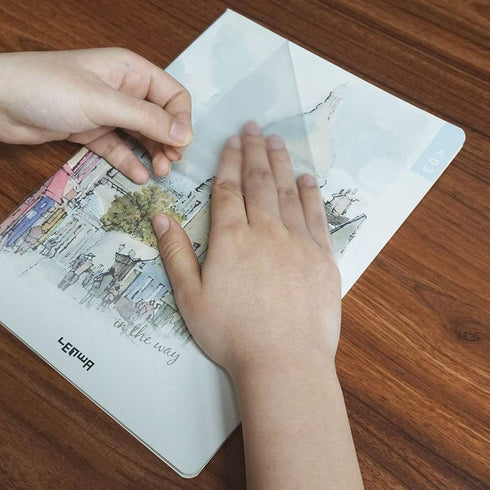 CiCiwind Clear Contact Paper for Shelf Drawer Liner Glossy Transparent Contact Paper Self-adhesive Protective Film Waterproof Easy to Clean 17.7In...