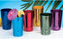 ALUMINUM TUMBLERS Retro Jewel Aluminum Colored Tumblers Cups Set of 6, Multicolor,...