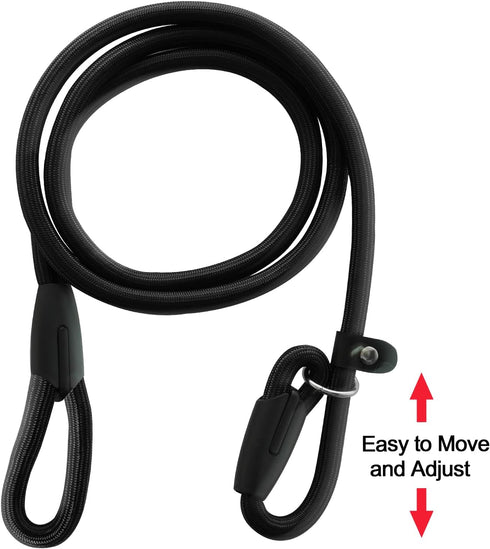 4pcs Dog Slip Lead 5ft Slip Lead Leash No Pull Training Leash for Small Medium Dogs Walking Running Training...