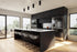 Dimoon 118"x15.7" Skin Wallpaper Thicken Black Matte Stick and Peel Wallpaper Removable Wallpaper Black Waterproof Black Contact Paper Pure Black ...