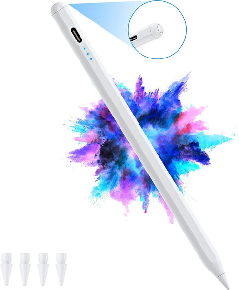 Stylus Pen for iPad Pencil with Palm Rejection for Apple iPad Pencil Compatible with iPad Air 5th/4th/3rd gen iPad Mini 6th/5th gen iPad 9th/8th/7...