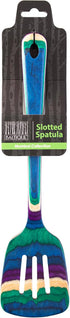 Totally Bamboo Baltique Mumbai Collection 12-1/2" Wooden Slotted Spatula, Safe for Nonstick...