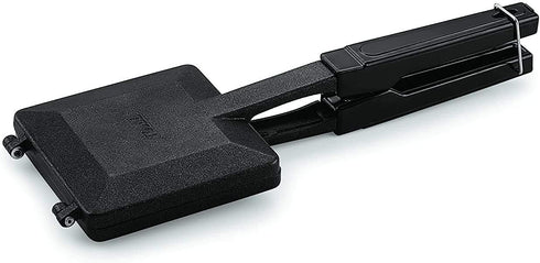 DBY Sandwich Maker Toaster Nonstick Quadra 4 Cut Sandwich Gas Toaster Sandwich Maker Panini Maker Non-Stick Coated Plates Hot Sandwich Maker Hand ...