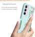 for Samsung Galaxy A35/A55 5G Case: Cute Flowers Floral Design for Girls Women Slim Soft TPU Bumper Shockproof Silicone Cell Phone Cover A35 A55 (...