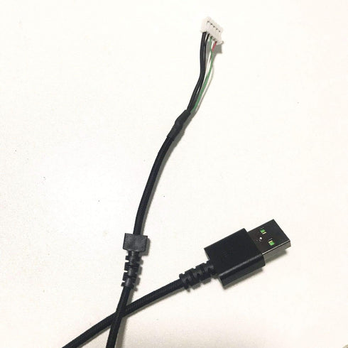 LZYDD USB Mouse Cable Mice Line for Razer Mamba Elite TE Tournament Edition Replacement Snakeskin Outer Braided Wire...