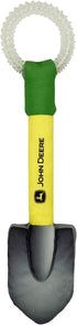 JOHN DEERE DOG TUG TOY. SHOVEL Shaped Toy with inner Squeaker. TOUGH, STURDY PET TOY with John Deere Logo. BEST DOG DIGGING TOY for DOG OWNERS, Fa...
