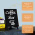 Signs ByLITA Coffee Bar, Table Sign, 6" x 8" (Black) 1 Pack...
