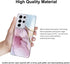 JIAXIUFEN Galaxy S21 Ultra Case Gold Electroplated Glitter Marble Slim Shockproof TPU Soft Rubber Silicone Cover Phone Case for Samsung Galaxy S21...